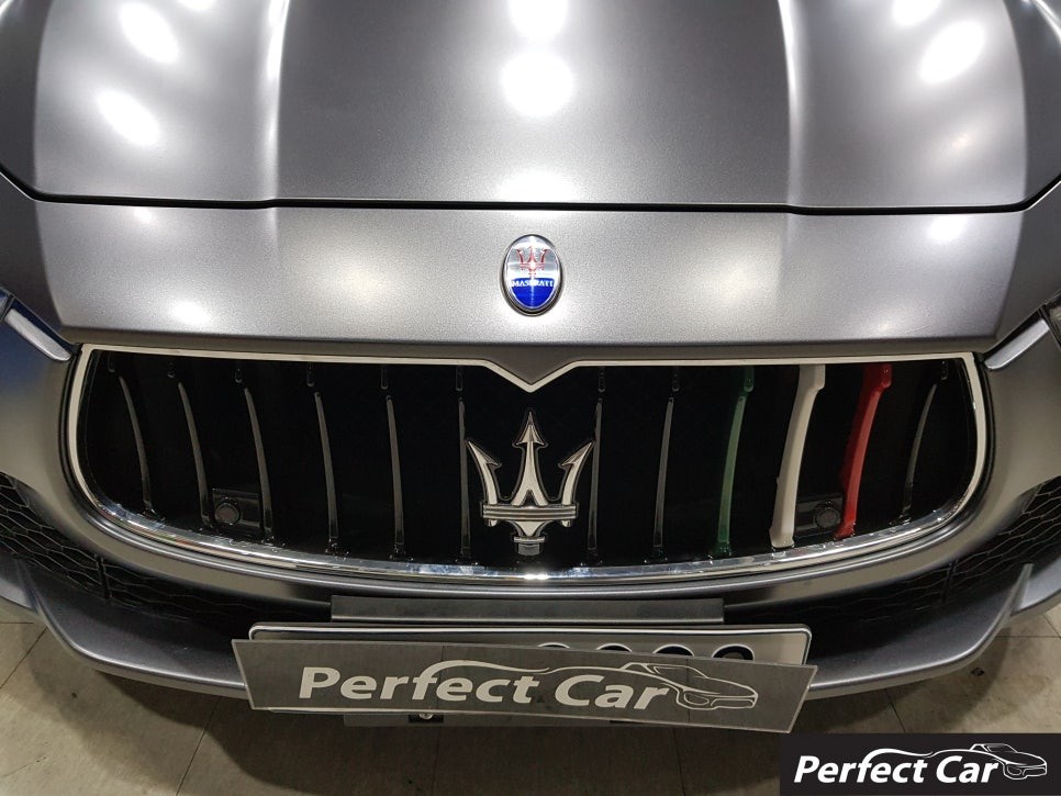 시흥보험처리랩핑,광명보험처리랩핑,부천보험처리랩핑,사고차랩핑이 완벽하게 시공이가능한 퍼펙트카에서 마세라티 기블리 보험처리 랩핑 완벽복원완료! / 경기 시흥