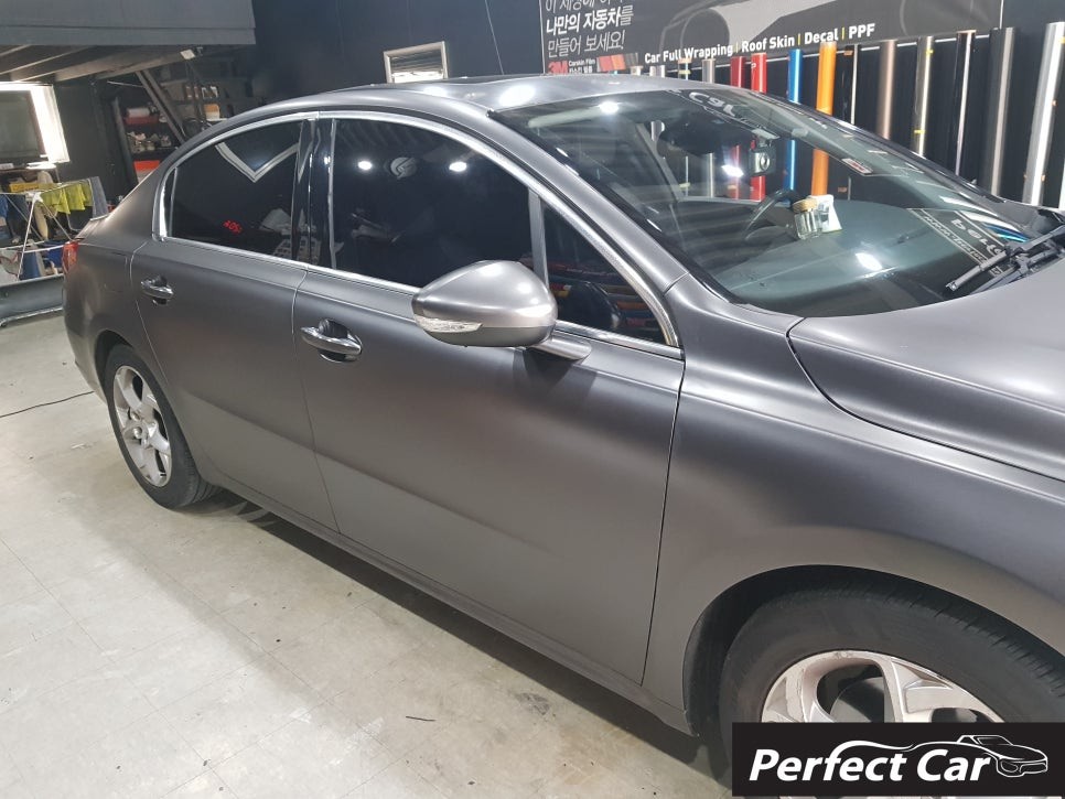 광명,안산,인천,부천,안양,평촌,시흥,오이도,배곧에서 전체랩핑 잘하는곳 퍼펙트카에서 랩핑차량 사고처리받으러 오세요! 푸조508 사고로인한 문짝 랩핑 티안나게 랩핑완료! / 경기 시흥