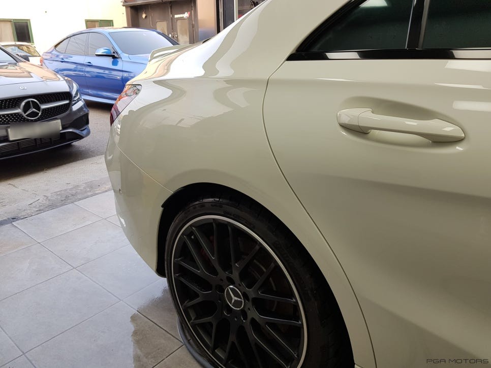 벤츠 CLA45 판금 도색