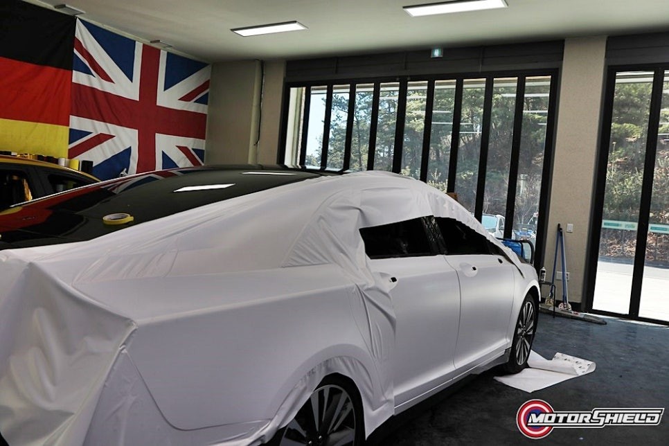 링컨 MKZ 사틴화이트 전체랩핑 시공기 / 대전 유성