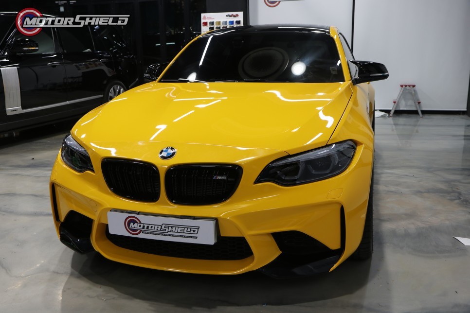 이젠 눈으로도 즐겁자! 내차를 즐기는 또 하나의 방법 BMW M2 3M 썬플라워 옐로우 유광 전체랩핑 by 대전랩핑 & 대전PPF 모터쉴드 / 대전 유성구