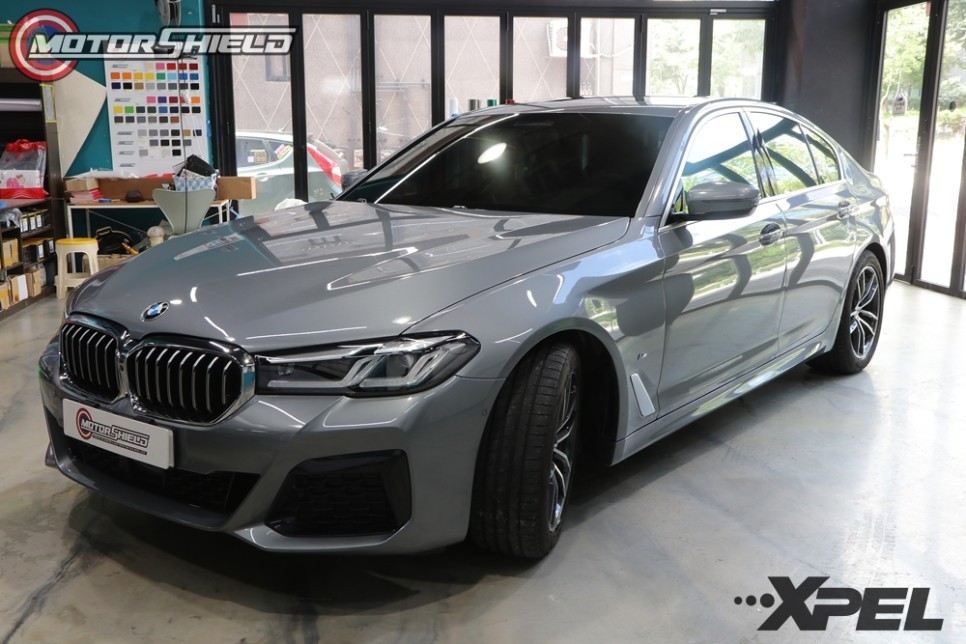 BMW 520I 엑스펠 프라임 DR 전면+측.후면 시공 by 대전랩핑 & 대전PPF & 대전틴팅 모터쉴드 / 대전 유성구