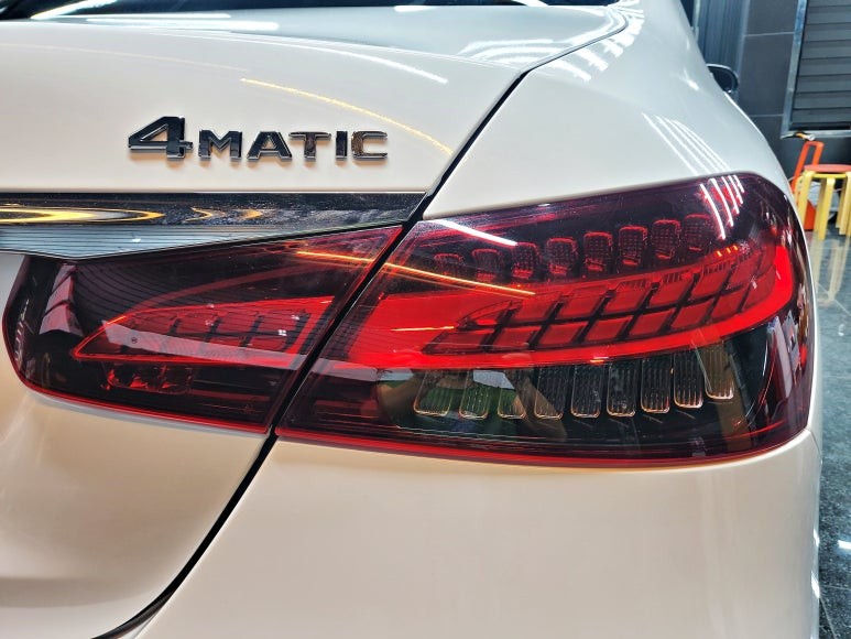 부산자동차랩핑 관리힘든 도장 손상 걱정 끝! 벤츠 E클래스 전체랩핑으로 새차 느낌 / 부산 해운대구