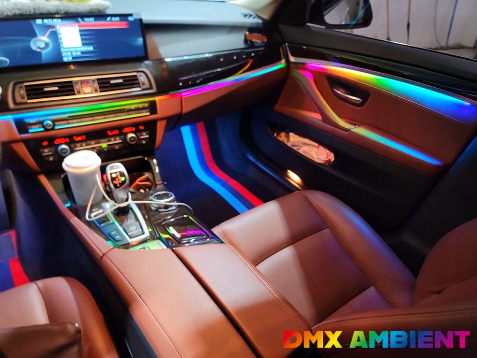 BMW F10 5시리즈 엠비언트 비노출 시공이 중요한 이유 / 인천 남동구