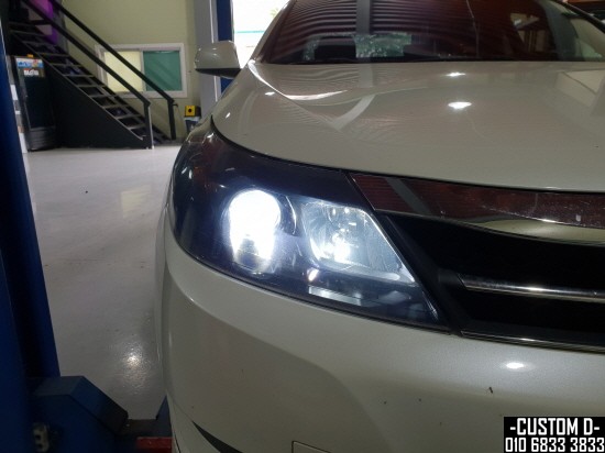 르노삼성 뉴 SM5 HID급 LED전조등 튜닝 D1S 6000K / 인천 남동구