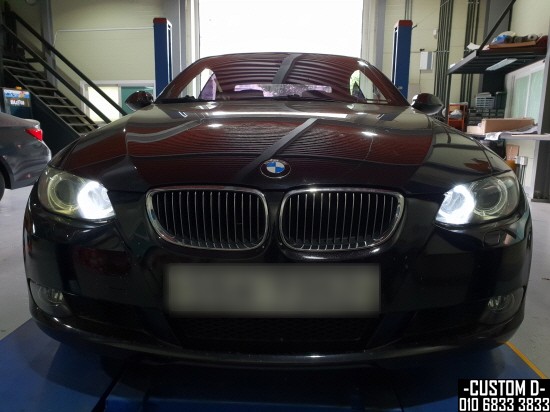 BMW 3시리즈 E90 LED링마커 튜닝 E93 엔젤아이 6000K 화이트 교체! / 인천 남동구