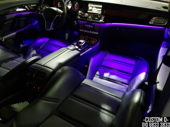인천 / W218 CLS63AMG 64색 가변 엠비언트 벤츠무드등 LED튜닝! / 인천 남동구 / 중구.남동.연수