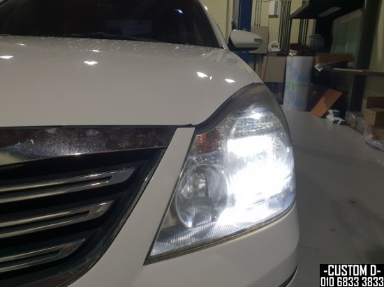 SM7 HID수리 6000K 벌브(D2C) 교체 LED안개등 코너등 2WAY턴시그널 튜닝 / 인천 남동구