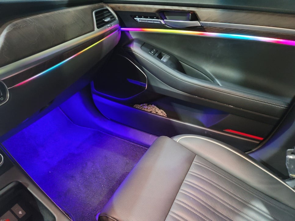 제네시스 EQ900 G90 엠비언트 라이트 고품격 실내 튜닝 / 인천 남동구