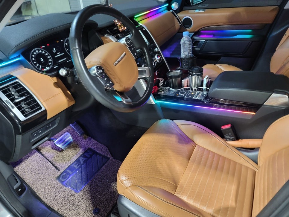 레인지로버 보그 이보크 벨라 엠비언트 시공 전문적인 업체 DMX / 인천 남동구