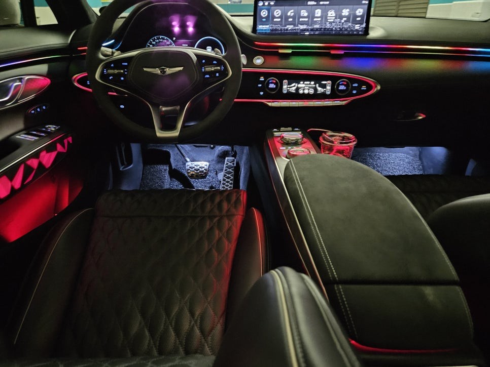 GV60 GV80 GV70 엠비언트 시공 추천, 만족도 100% 리얼후기 / 인천 남동구