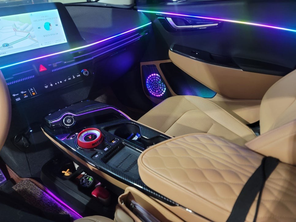 EV6 엠비언트 시공, 완성도 높은 감성 튜닝의 핵심 / 인천 남동구