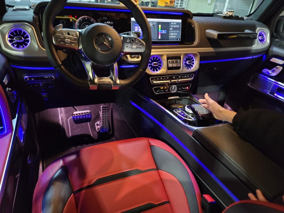 지프 체로키 레니게이드 랭글러 송풍구 엠비언트 시공, 순정 감성 그대로 / 인천 남동구