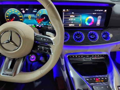 벤츠 AMG GT 송풍구 엠비언트 가격부터 시공까지 한 번에 정리 / 인천 남동구