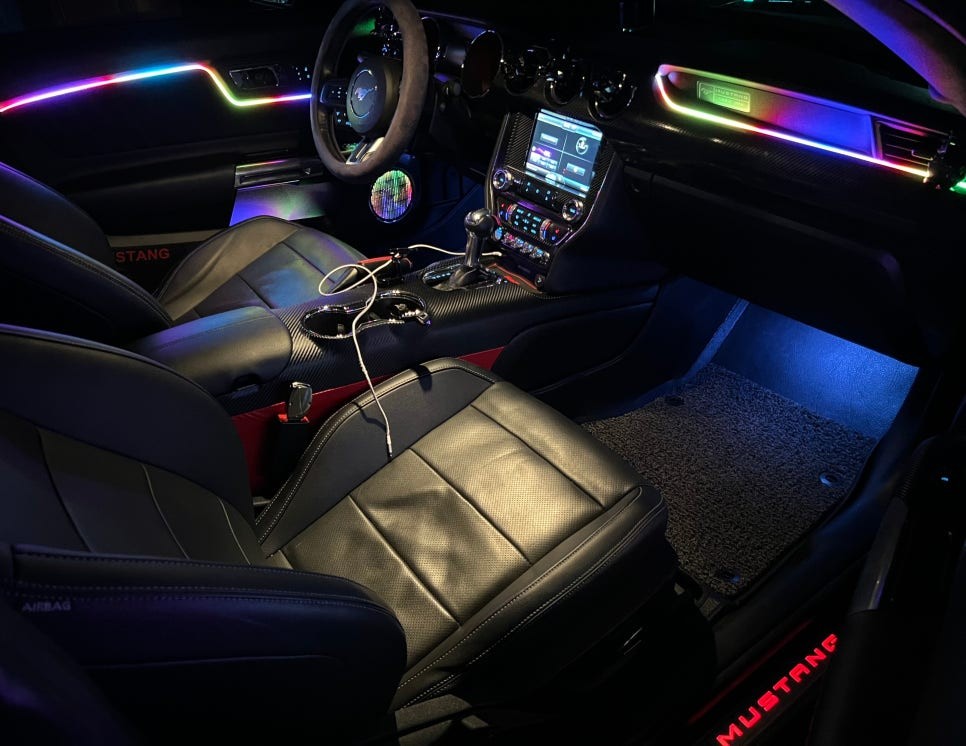 머스탱 엠비언트 벤츠 송풍구 튜닝 감성 / 인천 남동구