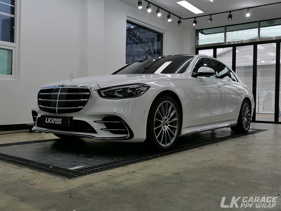 차의 가치까지 지켜주는 자동차 PPF. 벤츠 S클래스 (450d) PPF 전체시공