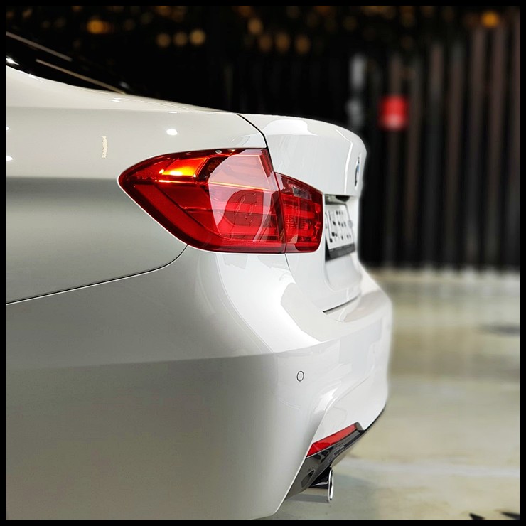 자동차 물때 워터스팟 제거 방법, 예방책? BMW 320D 디테일링세차 시공기