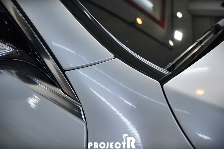 벤츠 E클래스 E63 AMG 전체 랩핑 재시공, 에이버리 유광화이트에서 유광 화이트펄로 체인지업! by 부천랩핑 전문 프로젝트R / 부천 원미구 상동