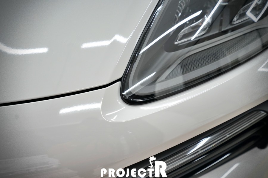 포르쉐 카이엔 쿠페 에이버리 유광 그레이 크레용 전체 랩핑, 실내 PPF 보호필름 by 부천 프로젝트알 / 부천 원미구 상동