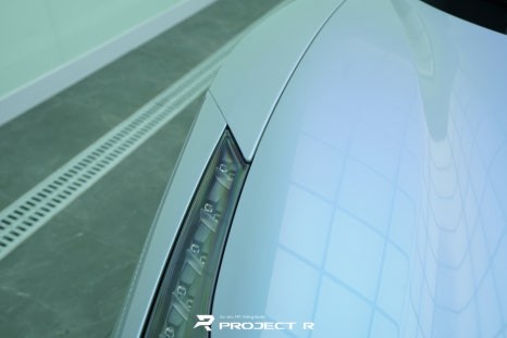 페라리 488 전체 랩핑 PPF 시공, 비닐프로그 캔디 메탈릭 다크 그레이 블루, 울트라핏 XP크리스탈, 부천 프로젝트알 / 부천 원미구 상동