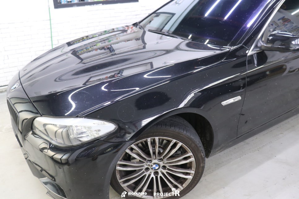 경기남부 / 부천랩핑전문점 bmw520d 에이버리 사틴다크블루 전체랩핑 후기 / 부천 원미구 상동 / 부천.광명