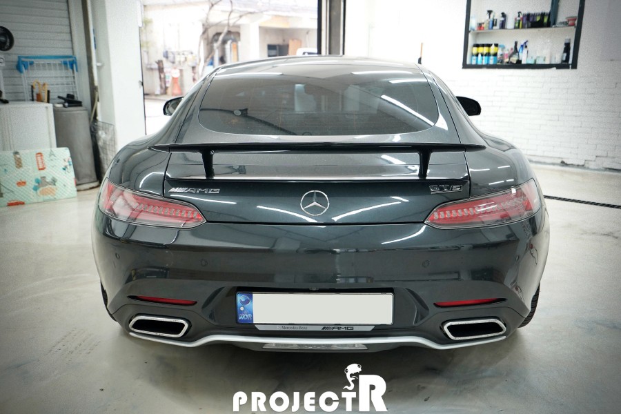 경기남부 / 부천 랩핑 프로젝트알, 벤츠 AMG GT 에이버리 사틴 화이트 펄 전체 랩핑 / 부천 원미구 상동 / 부천.광명