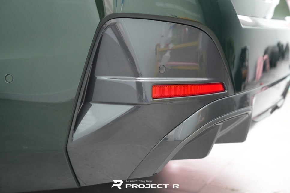 BMW i4 전체PPF 사고 보험처리 부분 재시공, 부천PPF 프로젝트알
