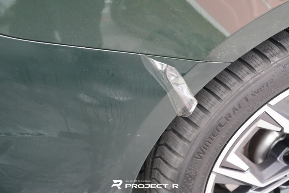 BMW i4 전체PPF 사고 보험처리 부분 재시공, 부천PPF 프로젝트알
