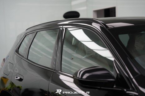 BMW X3 페이스리프트 신차 썬팅, 글라스틴트 선셋 윈도 틴팅 부천 프로젝트알