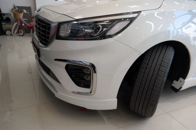 더뉴카니발 에어댐 # 오토그랜드 # 탑게라지 # 카니발전문샵 # 순천카니발튜닝 # 천정모니터 / 순천, 여수, 광양