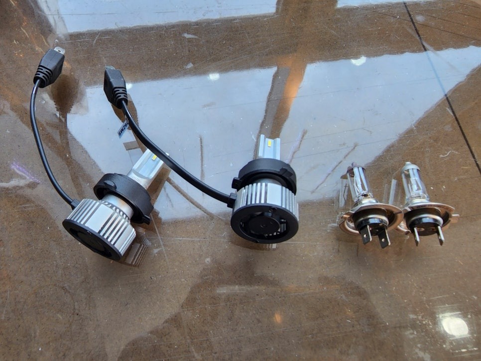 더뉴K7 합법led전조등 교체 / 순천, 여수, 광양