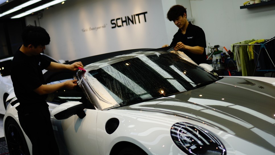 911 컬러 PPF 지티 실버 느낌으로 변신했습니다. / 강남,역삼,서초