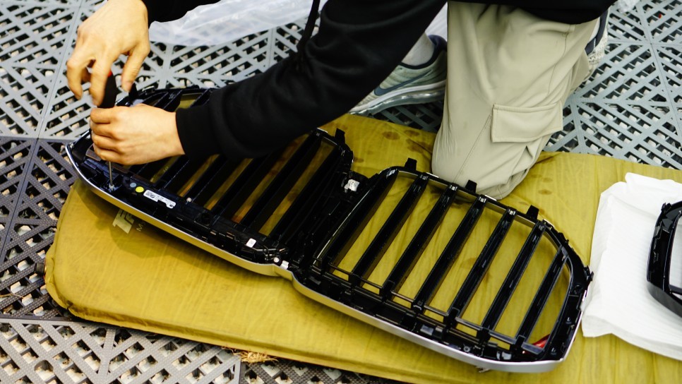 BMW X7  크롬 죽이기 맨하탄 그레이 색상과의 조화로움 / 강남,역삼,서초