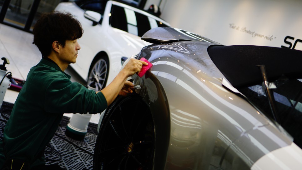 911 컬러 PPF 지티 실버 느낌으로 변신했습니다. / 강남,역삼,서초