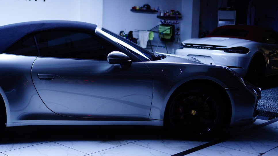 911 컬러 PPF 지티 실버 느낌으로 변신했습니다. / 강남,역삼,서초