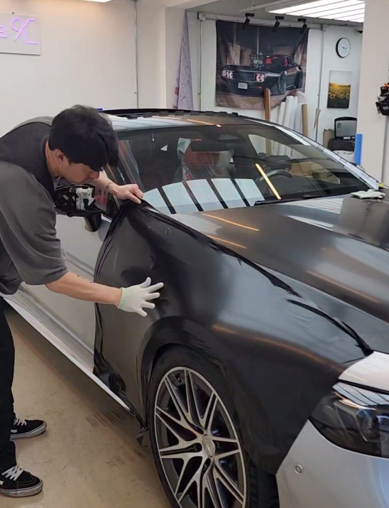 [서울등촌] 벤츠 AMG GT43 사틴블랙 전체랩핑 양천구/강서구