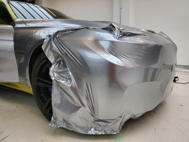 퍼플엑스 [서울][강서] BMW F80 M3 GT 실버 하이그로시 전체랩핑 작업기 / 강서, 염창, 등촌