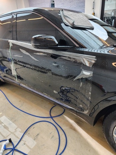 [서울목동] 캐딜락 리릭 사고 후 PPF 재시공 양천구/강서구 / 강서, 염창, 등촌