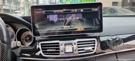 ☆스타사운드☆ 벤츠 e클래스 기존 모니터고장으로 12.3인치 안드로이드 M2c200a plus  장착시간 2시간이면 충분합니다.