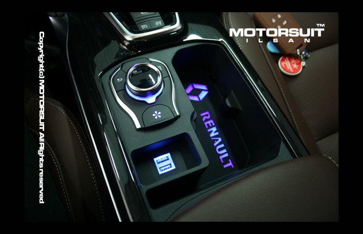 [ 르노삼성 QM6 조그셔틀 + 에쿠스 전자 기어봉 ]시공!! 순정 엠비언트 연동 / 멀티센스 활성화!! / 고양시 식사동