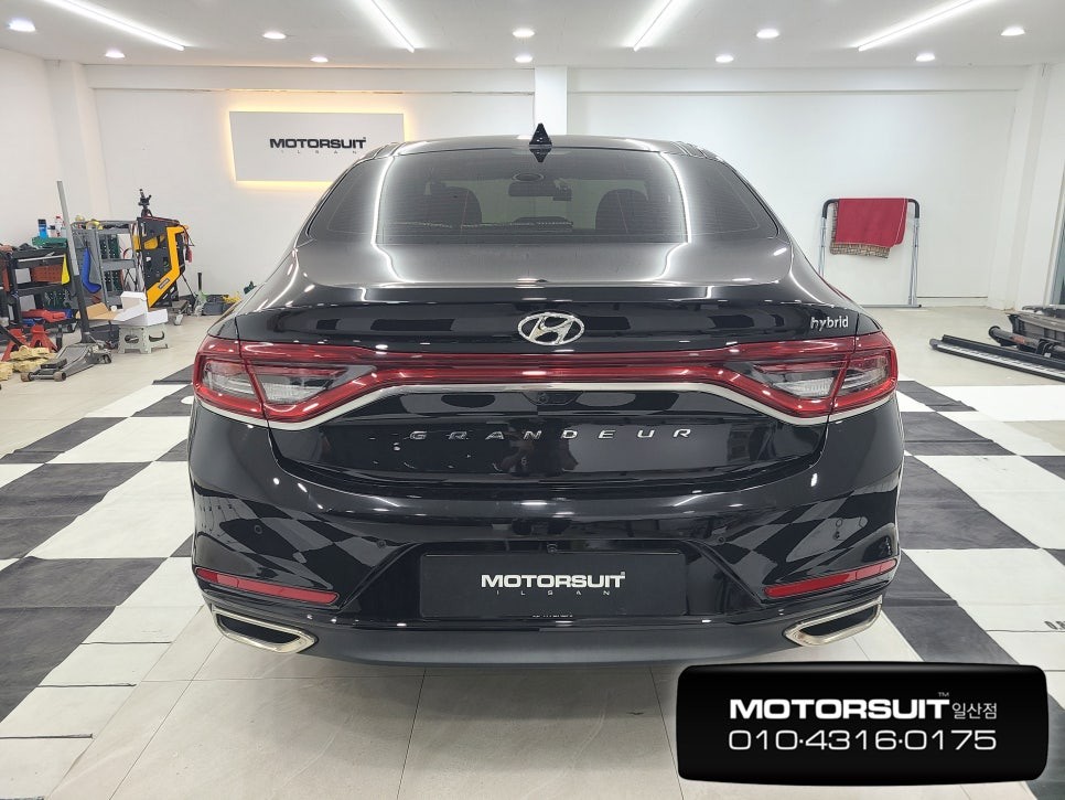 그랜저IG 어라운드뷰 장착하고 보조베터리까지 해서 상시녹화도 가능하게! / 고양시 식사동