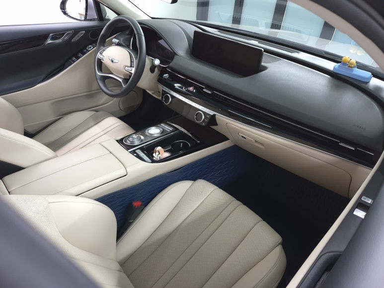 제네시스 자동차 실내도색 실내염색 교체방법 / 인천 남동구 고잔동