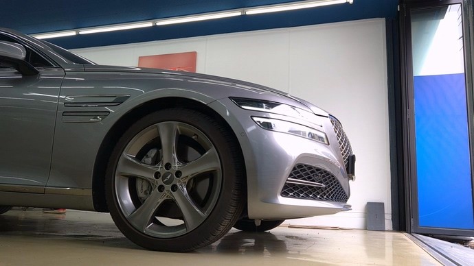 제네시스 자동차 실내도색 실내염색 교체방법 / 인천 남동구 고잔동