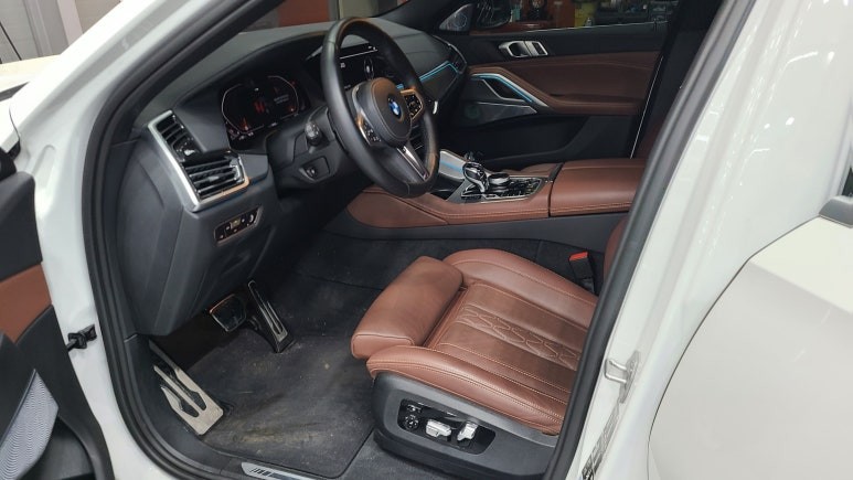 BMW X6 실내염색 실내도색으로 컬러변경하기 / 인천 남동구 고잔동