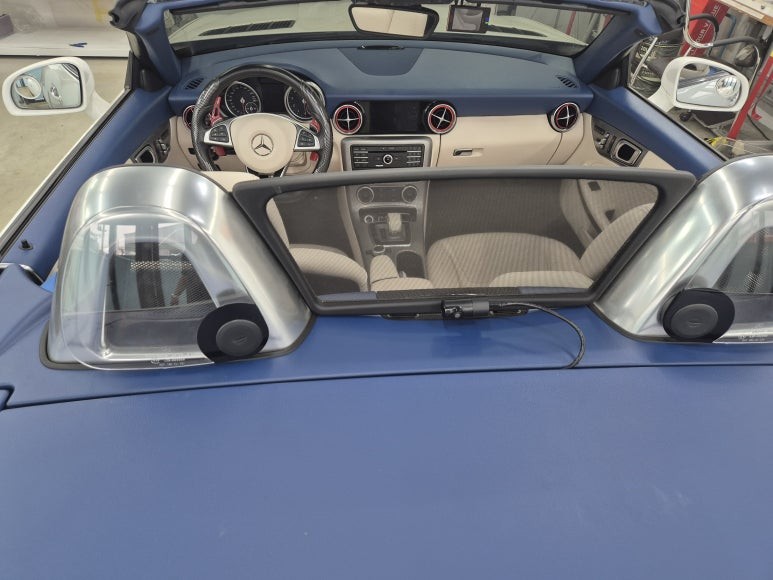 벤츠 컨버터블 실내도색 오픈카는 꼭 하세요 / 인천 남동구 고잔동