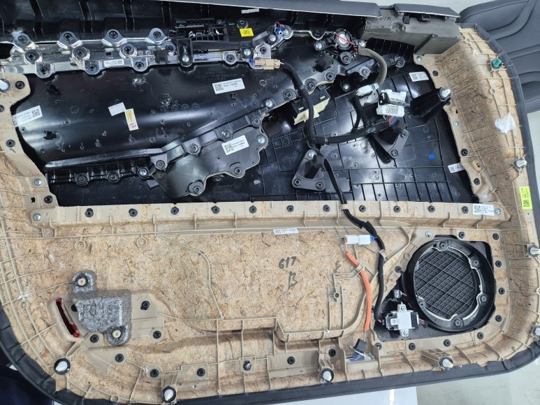 제네시스 자동차 실내도색 실내염색 교체방법 / 인천 남동구 고잔동