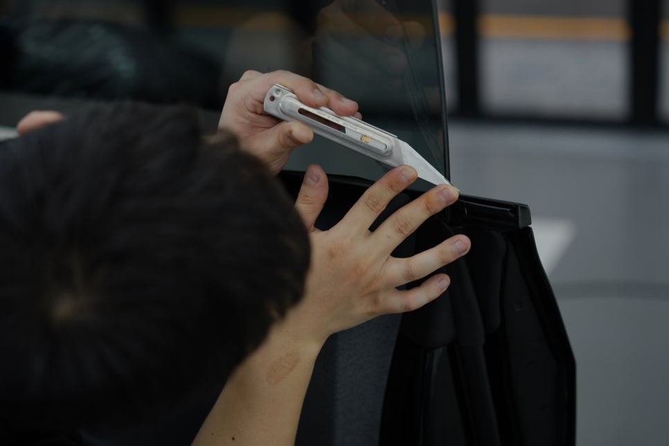 테슬라 신차검수 썬팅 이렇게 하면 끝이네요 / 서울 서초