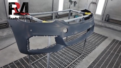 [레디모터스] 파주 운정 일산 자동차 수리 공업사 BMW M550D xDrive 앞 범퍼 주간 주행 등 그릴 외형복원 범퍼 판금도색 / 경기 파주