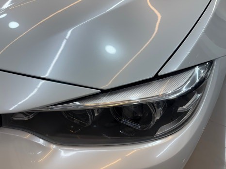bmw 420d 전주랩핑 화이트펄로 변신 완료