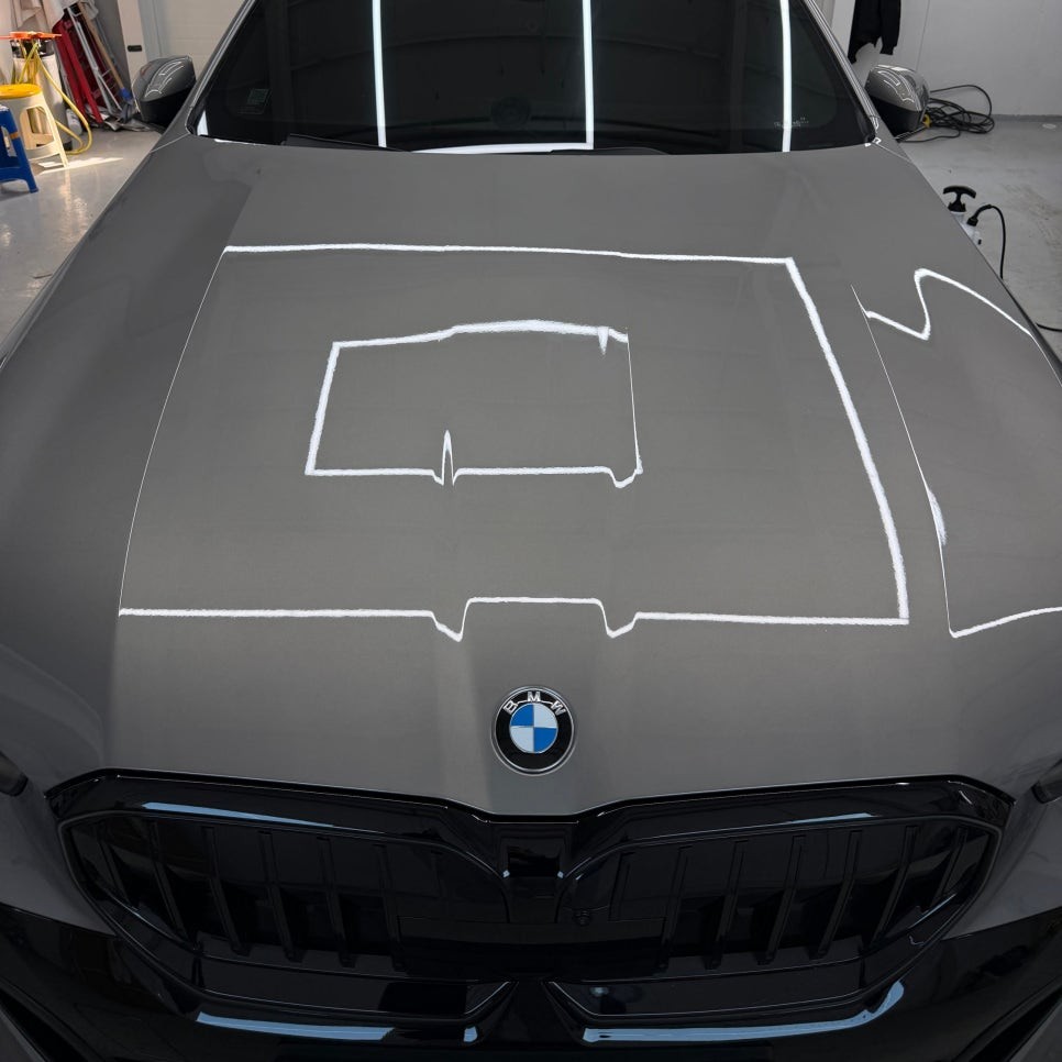 BMW 5시리즈 본넷·도어 4곳 PPF 시공으로 생활보호 완성 / 강릉시 유산동